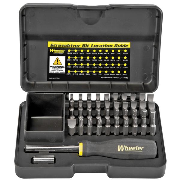 WHEELER Professional Gunsmithing Screwdriver Set 43 PIECES