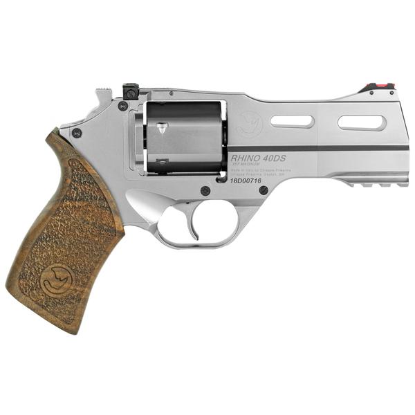 CHIAPPA RHINO 40DS .357 MAG 4IN 6RD NICKEL