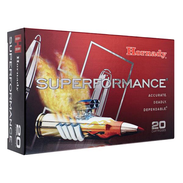 HORNADY SUPERFORMANCE 6.5 CM 120 GR CX 3050 FPS 20 RD/BOX