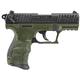  Walther P22 Ca .22 Lr 3.42in 10rd Military Green